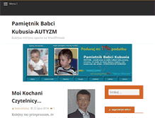 Tablet Screenshot of pokochajciekubusia.pl